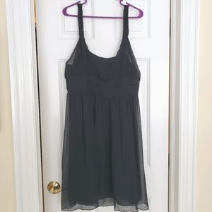 Banana Republic Silk Black Dress - 16